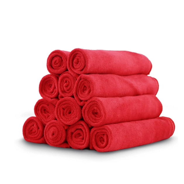 Auto Brite Microfiber Towel Kırmızı Microfiber Bez 40x40cm