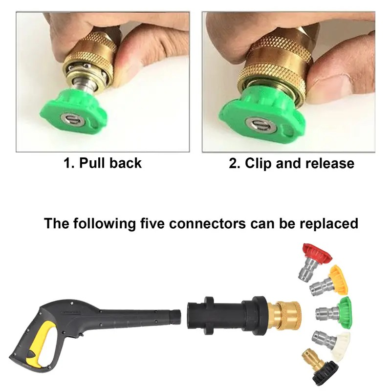 Karcher K2-K7 Basınçlı Yıkama Makinesi Aksesuar Seti - Görsel 3